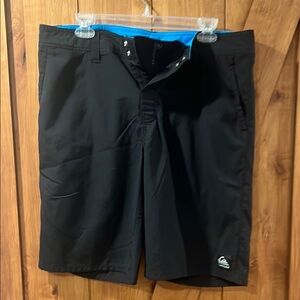 Quiksilver Black Athletic Shorts